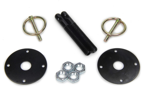 FiveStar 10001-34033-B - Hood Pin Kit  3/8in Alum Black 2-pack