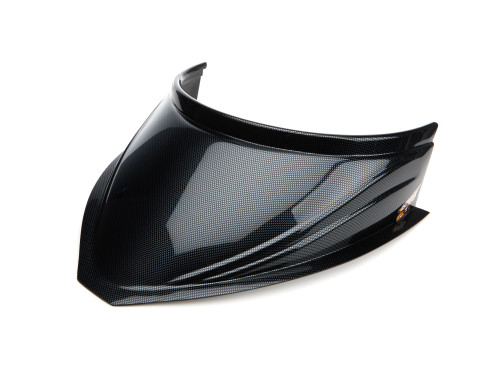 FiveStar 040-4118-CF - MD3 Hood Scoop 5in Tall 18in Wide Curved CF look