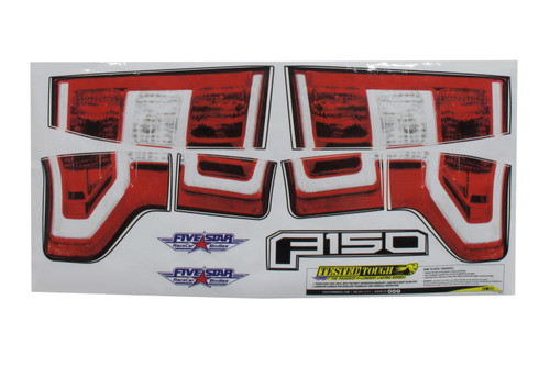 FiveStar 21341-44541 - 2019 Ford F-150 Tail ID Graphics Kit