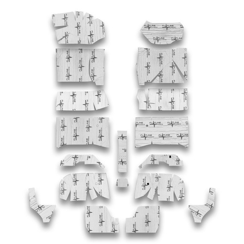 Flatline Barriers TABF2024 - 1982-92 GM F-Body Floor Insulation Kit