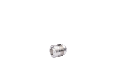 Fleece Performance FPE-AN971-08DRD - 8AN Aluminum Male Weld Bung 1/2 inch Register 3/4 inch OD