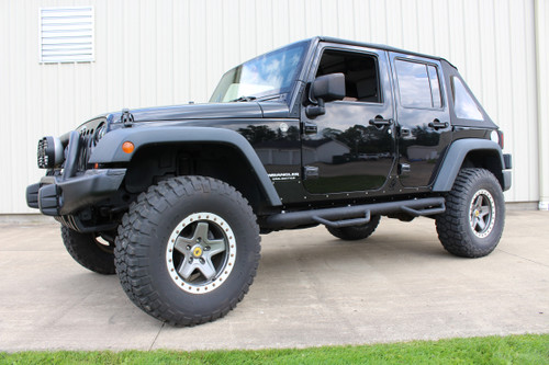 Fishbone Offroad FB23053 - Jeep JK Rocker Guards Scale Armor 07-18 Wrangler JK 4 Door  Offroad