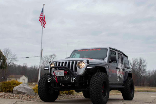 Fishbone Offroad FB22342 - Barracuda Bull Bar 07-18 Jeep Wrangler, 18-Present Jeep Wrangler, 18-Present Jeep Gladiator JT  Offroad