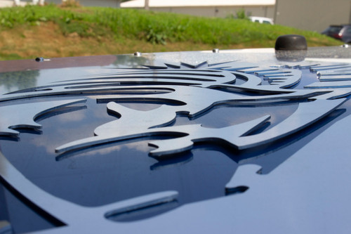 Fishbone Offroad FB31124 - Jeep TJ Hood Louver Raw Unpainted 97-02 Wrangler TJ  Offroad