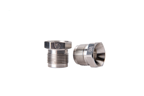Fleece Performance FPE-CUMM-SSFTN - Stainless Steel Fuel Supply Tube Nuts for 5.9/6.7L Cummins