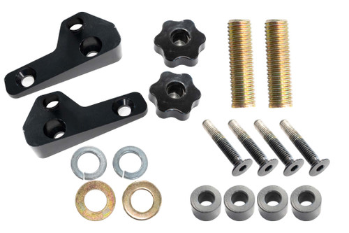 Fishbone Offroad FB31317 - Hood Mounted Hi-Lift Jack Mount JK/JL/JT  Offroad