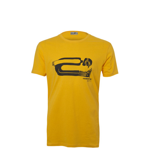Gaerne 4394-009-M - G.Dude Tee Shirt Yellow Size - Medium