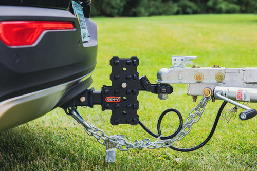GEN-Y Hitch GH-13105 - PHANTOM 2" Hollow Shank 7" Offset Drop .5K TW 5K Hitch Only