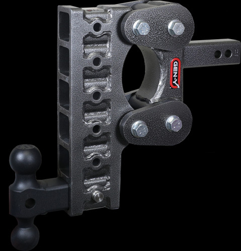 GEN-Y Hitch GH-1016 - Gen-Y The Boss Torsion-Flex 2in Shank 10in Drop 1.1K TW 10K Hitch w/GH-031 Dual-Ball