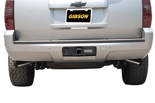 Gibson 5642 - 10-14 Chevrolet Tahoe LS 5.3L 2.25in Cat-Back Dual Extreme Exhaust - Aluminized