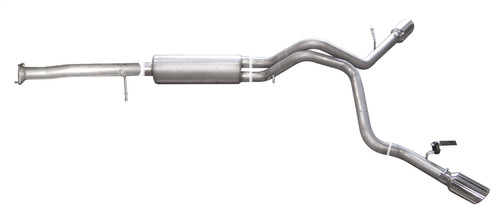 Gibson 5403 - 07-10 Cadillac Escalade ESV Base 6.2L 2.5in Cat-Back Dual Extreme Exhaust - Aluminized