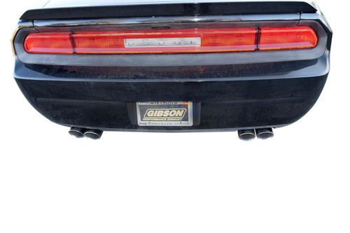 Gibson 617012 - 09-15 Dodge Challenger R/T 5.7L 2.5in Cat-Back Dual Exhaust - Stainless