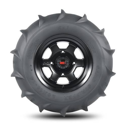 GMZ Race Products SS281514RHP - GMZ Sand Stripper Rear HP Tire - 14 Paddle 1-1/8in - 28x15-14