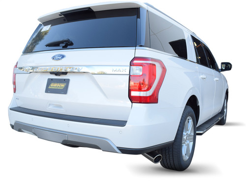 Gibson 619905 - 18-19 Ford Expedition Max XLT 3.5L 3in Cat-Back Single Exhaust - Stainless