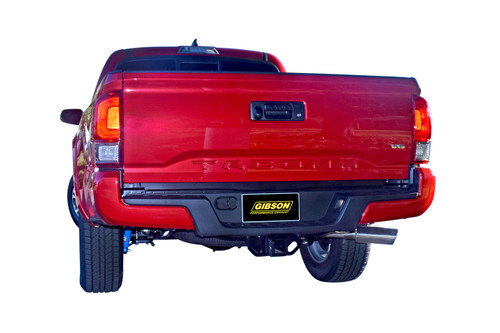 Gibson 618819 - 16-22 Toyota Tacoma TRD Sport 3.5L 2.5in Cat-Back Single Exhaust - Stainless