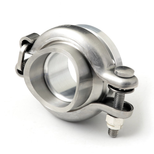 Go Fast Bits 5613 - Weld-On V-Band Mounting Kit - Bolt-On to 304 Stainless Steel Weld On