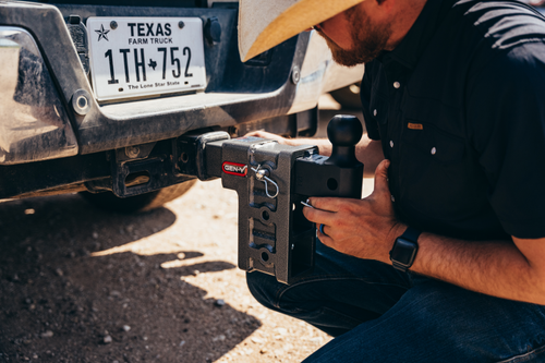 GEN-Y Hitch GH-3110 - Gen-Y Mega Duty 2in Shank 22.5in Drop 10K Hitch w/GH-031 Dual-Ball/GH-0100 Stabilizer Kit