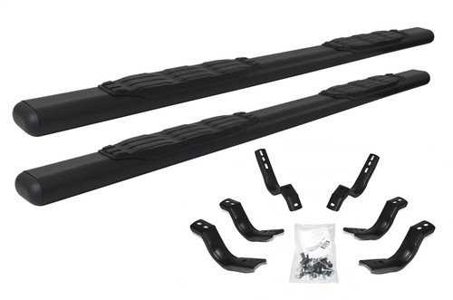 Go Rhino 105409787T - 02-08 Dodge Ram 1500 5in 1000 Series Complete Kit w/Sidestep + Brkts