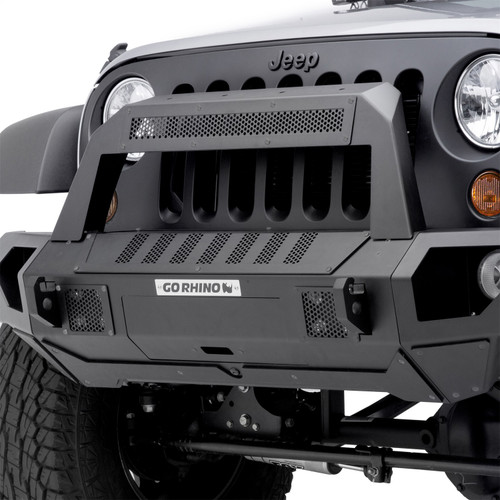 Go Rhino 25101T - 07-20 Jeep Wrangler JL/JLU/JK/JKU/Gladiator JT Trailline 10 Light Mount Bar