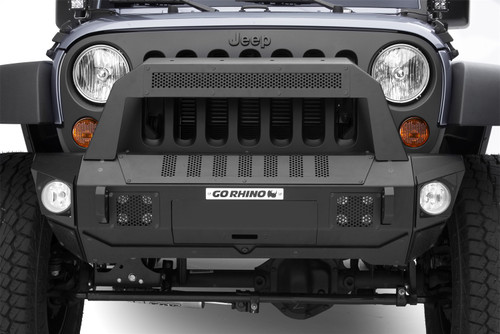 Go Rhino 25101T - 07-20 Jeep Wrangler JL/JLU/JK/JKU/Gladiator JT Trailline 10 Light Mount Bar
