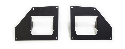 Go Rhino 231202T -  BRJ40 Light Plates for Full End Caps (4") - Textured Black