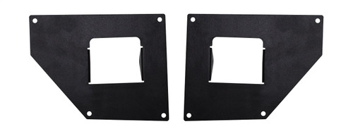 Go Rhino 231151T -  BRJ40 Light Plates for Straight End Caps (3") - Textured Black