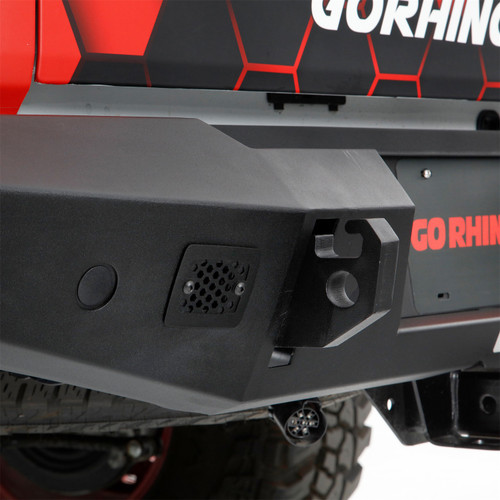 Go Rhino 273120T - 20-22 Jeep Gladiator JT Trailine Rear Full Width Bumper - Tex. Blk