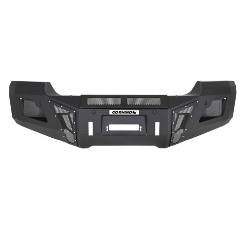 Go Rhino 24262T - 15-19 GMC Sierra 2500HD/3500HD BR11 Front Bumper Replacement - Tex. Black