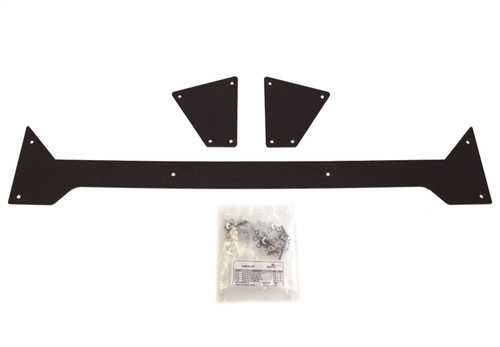 Go Rhino 23215 -  BRJ40 Straight End Cap Replacement Rub Plate Kit - Textured Black