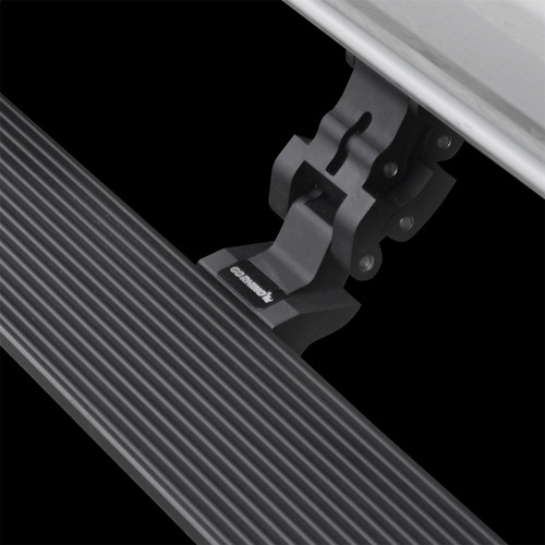 Go Rhino 20412974PC - RealTruck 21-24 Ford Bronco 4dr VoltStep Electric Running Board Kit (No Drill) - Tex. Blk