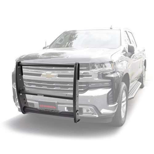 Go Rhino 3176T - 19-20 Chevrolet Silverado 1500 3000 Extreme Series StepGuard - Textured Black