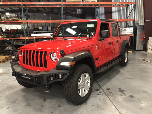 Go Rhino 331200T - 07-20 Jeep Wrangler JL/JLU/JK/JKU/Gladiator JT Rockline Full Width Bumper