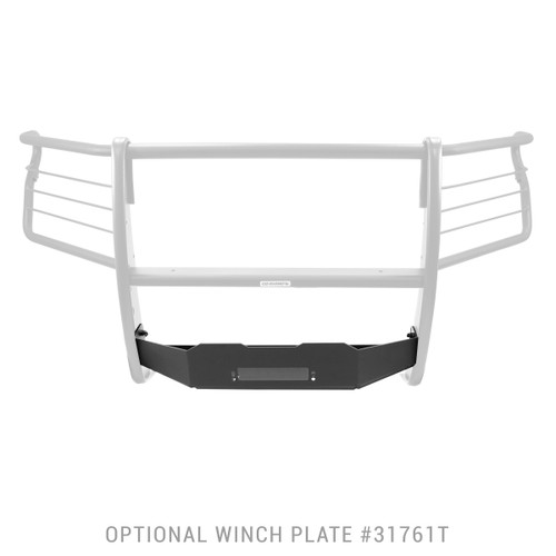 Go Rhino 31761T - 19-21 Chevrolet Silverado 1500 - 3100 Series StepGuard Winch Tray Kit (Fits 3176T/3176MT)