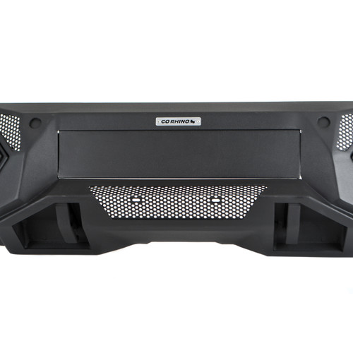 Go Rhino 341301T - 19-24 Ram 1500 (Excl. Rebel/Warlock/TRX) Element Front Bumper w/Pwr Bar - Tex. Blk