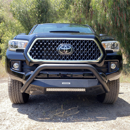 Go Rhino 545460T - 16-22 Toyota Tacoma RC4 LR Complete Kit (Guard + Brackets) - Tex. Blk