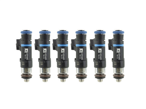 Grams Performance G2-0750-0800 - Toyota Supra 7MGTE / 2JZGE 750cc Fuel Injectors (Set of 6)