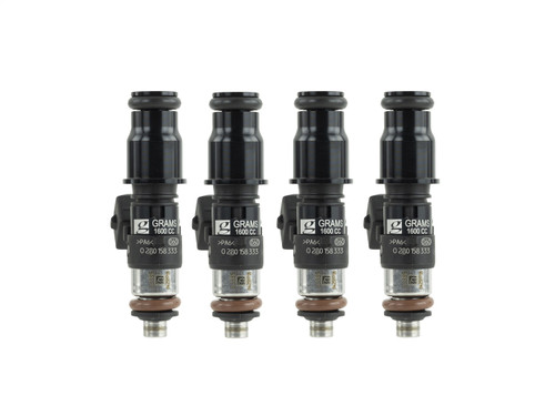 Grams Performance G2-1600-0707 - 1600cc 240SX/ S13/ S14/ S15/ SR20/ G20 Top Feed 11mm INJECTOR KIT