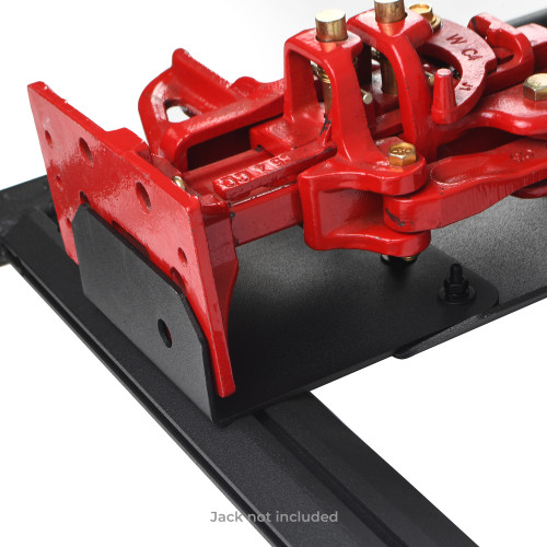 Go Rhino 5950080T - XRS/SRM 4-CORE Clamp Mount Kit for Hi-Lift Jack - Tex. Blk (No Drill)