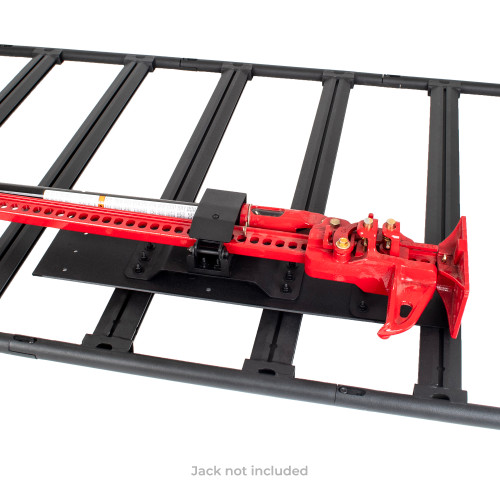Go Rhino 5950080T - XRS/SRM 4-CORE Clamp Mount Kit for Hi-Lift Jack - Tex. Blk (No Drill)