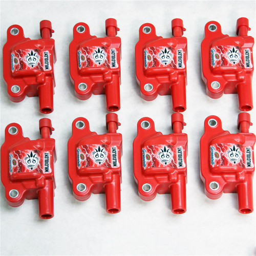 Granatelli Motorsports 28-0514-CPRM - Granatelli 14-23 GM LT Malevolent Coil Packs - Red (Set of 8)