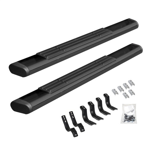 Go Rhino 686404552T - 07-18 Chevy 1500 6in OE Xtreme Complete Kit w/SideSteps + Brkts