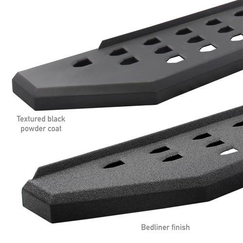 Go Rhino 69400057T - RB20 Running Boards 57in. Cab Length - Bedliner Coating (No Drill/Mounting Brackets Req.)