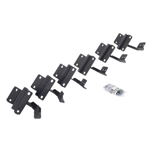 Go Rhino 6941556 - 15-21 Ford F-150 SC 4DR Mounting Brackets (V-Series V3/RB10 Slim/RB20 Slim) - Tex. Blk