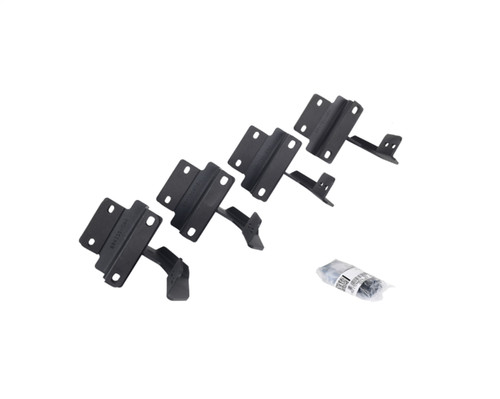 Go Rhino 69417780SPC - 17-22 Ford F-250/F-350 SC RB20 Slim Running Boards Kit (w/Brackets) - Tex. Blk