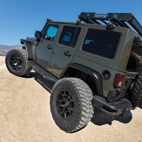 Go Rhino 69413157T -   - RB20 Running Boards With Mounting Brackets - Protective Bedliner Coating