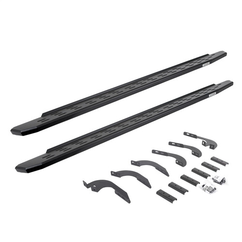 Go Rhino 69642987PC -  RB30 Running Boards with Mounting Bracket Kit - Textured Black