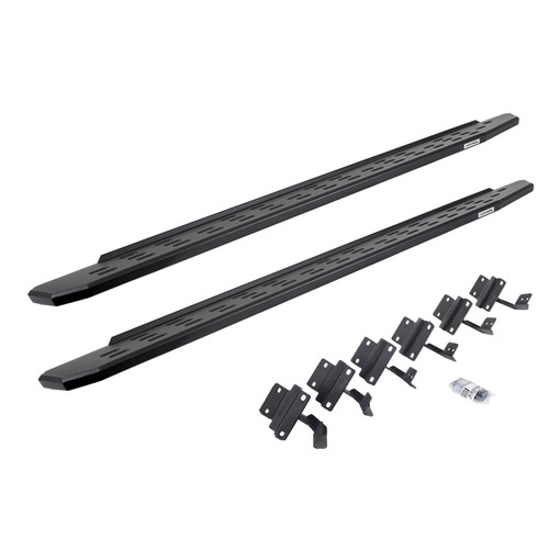 Go Rhino 69615587PC -  RB30 Running Boards with Mounting Bracket Kit - Textured Black