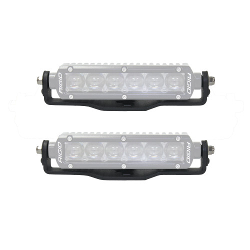 Go Rhino 732060T - 18-20 Jeep Wrangler JL/JLU/Gladiator JT Light Mount - Two 6in Single Row