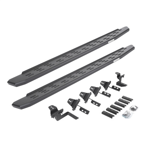 Go Rhino 69650568PC -  RB30 Running Boards with Mounting Bracket Kit - Textured Black