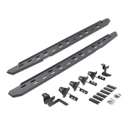 Go Rhino 69650568SPC -  RB30 Slim Line Running Boards with Mounting Bracket Kit - Textured Black